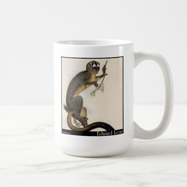 Taza De Café "Vitoe " de Edward Lear (Derecha)