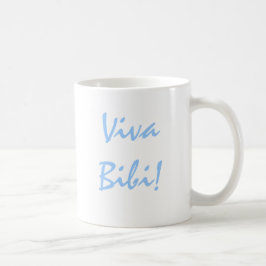 Taza De Café ¡Viva Bibi! Café Mug pro Israel