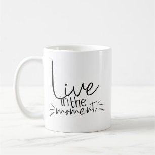 Taza De Café Viva en la cita del momento