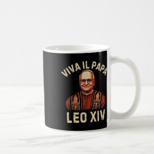 Taza De Café Viva Il Papa Papa León Xiv