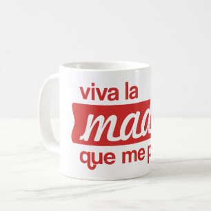 Taza De Café Viva la madre que me parió