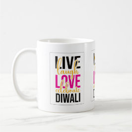 Taza De Café Viva la risa, el amor celebra Diwali