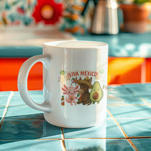Taza De Café Viva México Cute Fiesta
