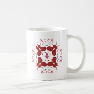 Taza De Café Viva, ríe, ama y esperanza