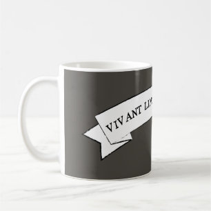 Taza De Café VIVANT LINGUAE MORTUAE - Viva los Idiomas Muertos