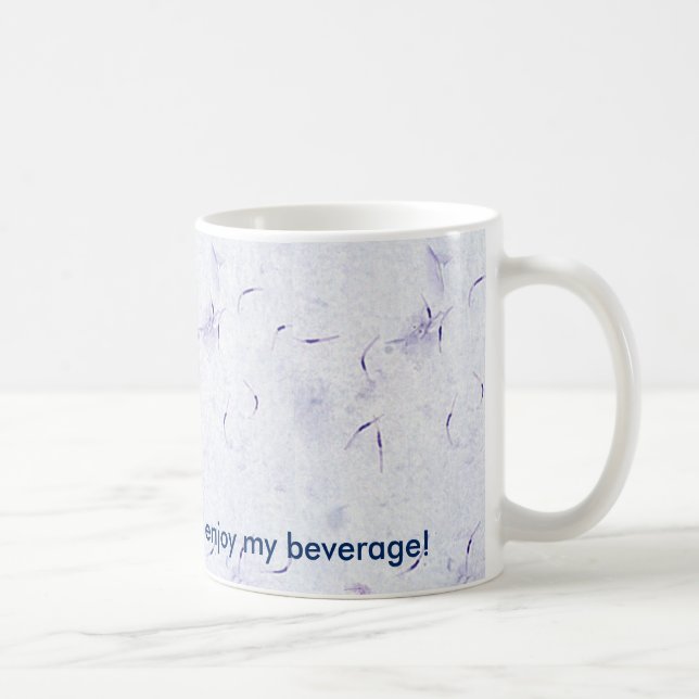 Taza de café - vivax del Plasmodium (insecto de la (Derecha)