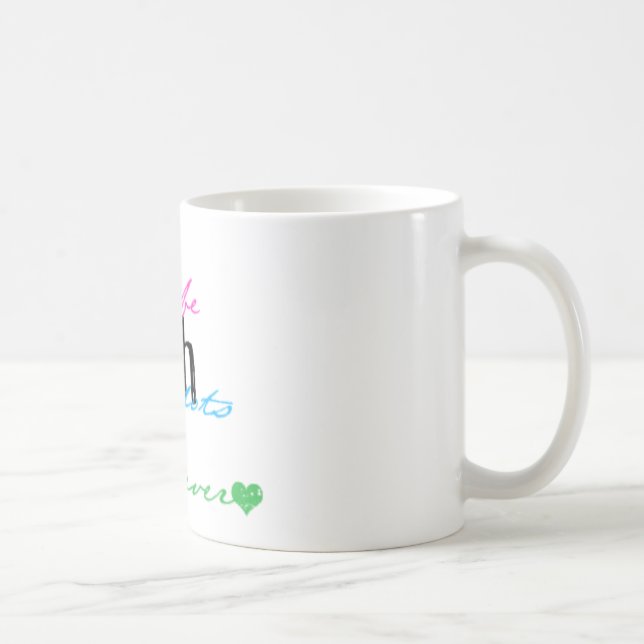 Taza De Café Vive el amor de la risa (Derecha)