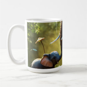Taza De Café Viverero Mágico de Elefantes – Juguete Feliz Reali