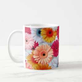 Taza De Café Vivid Gerbera Blooming