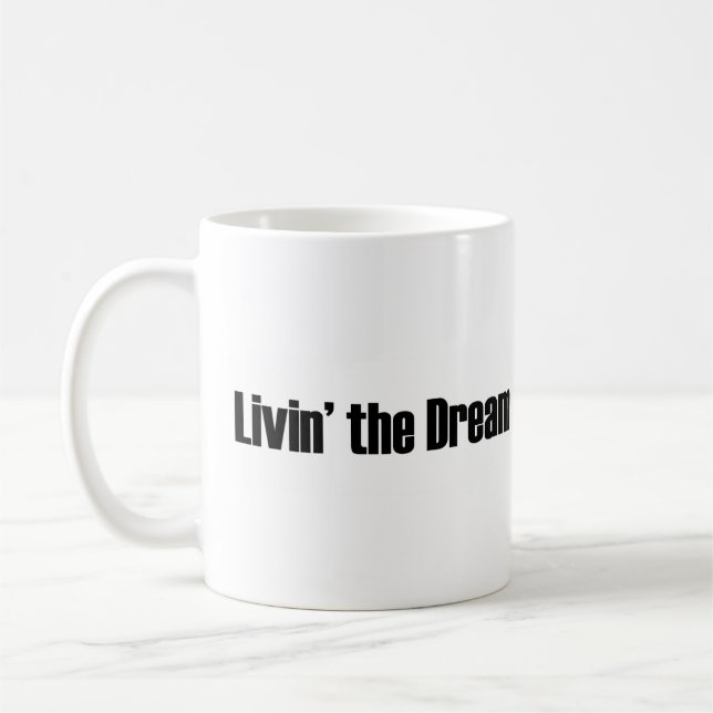 Taza De Café Viviendo el sueño (Izquierda)