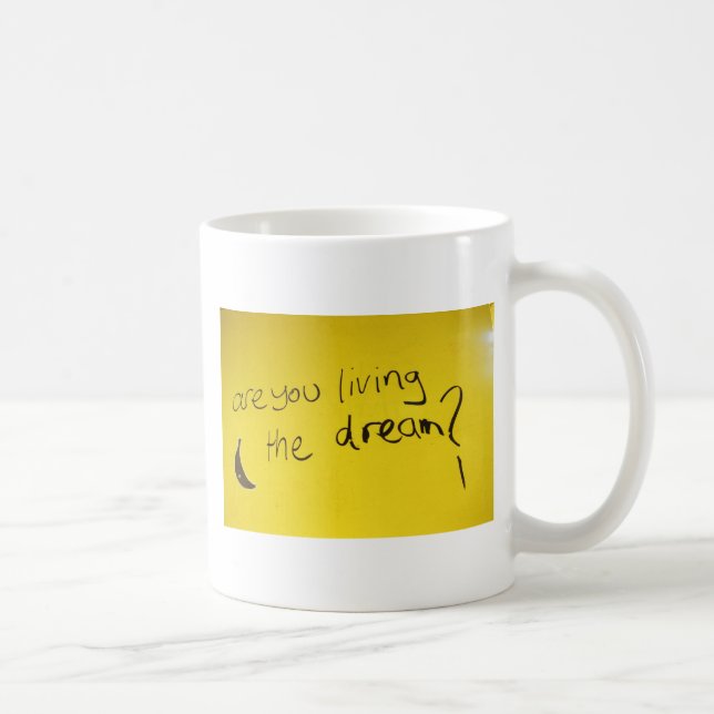 Taza De Café Viviendo el sueño (Derecha)