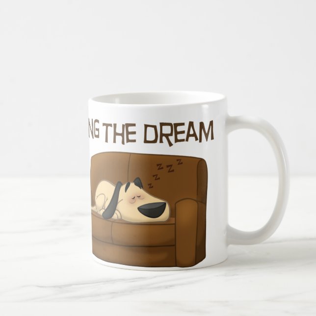 Taza De Café Viviendo el sueño (Derecha)