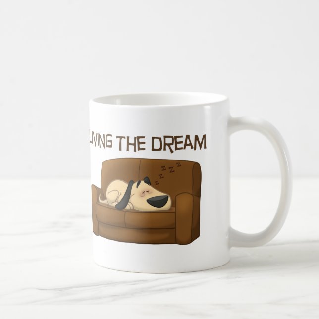 Taza De Café Viviendo el sueño (Derecha)