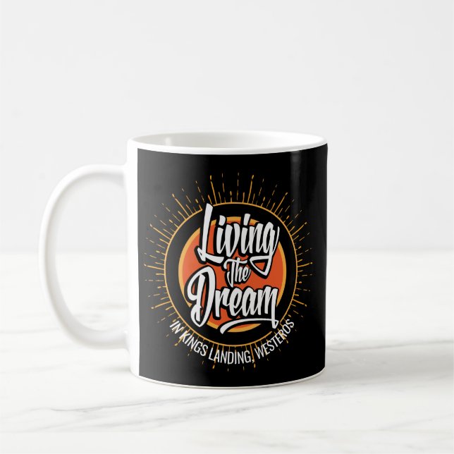 Taza De Café Viviendo el sueño (Izquierda)