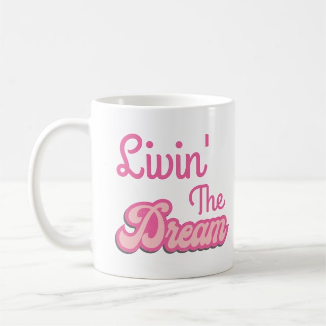 Taza De Café Viviendo el sueño (Izquierda)