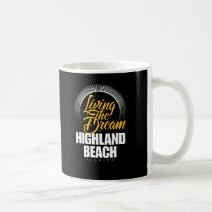 Taza De Café Viviendo el sueño en playa de la montaña