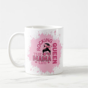 Taza De Café Viviendo la vida de mamá