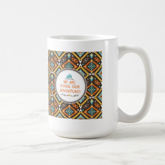 Taza De Café Viviendo nuestra aventura (Derecha)