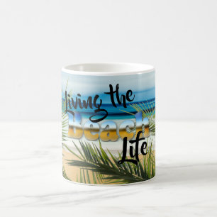Taza De Café Vivir la vida de playa