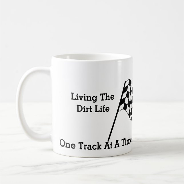 Taza De Café Vivir La Vida Sucia (Izquierda)