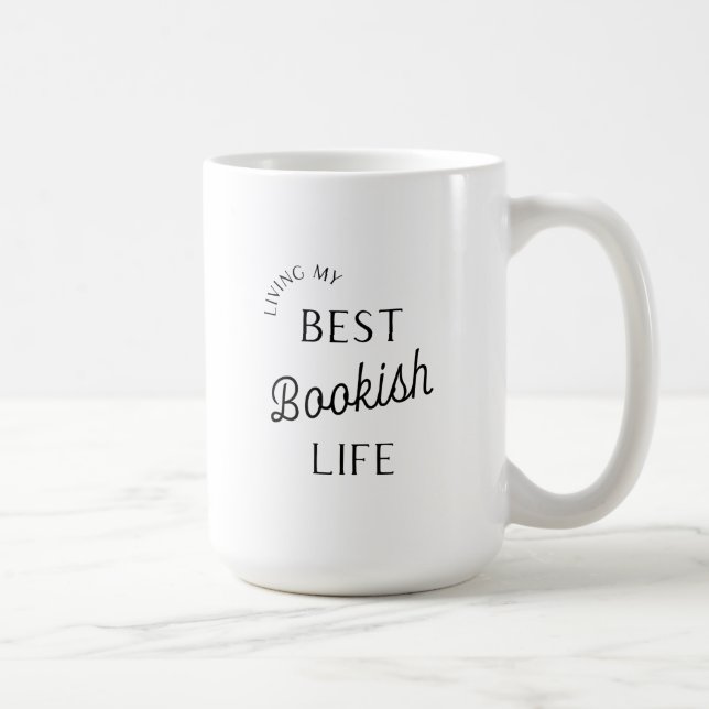 Taza De Café Vivir mi mejor peluquería (Derecha)