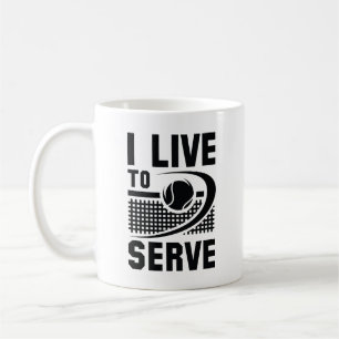 Taza De Café Vivo Para Servir