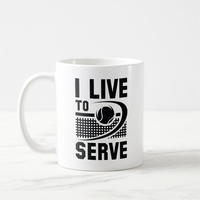 Taza De Café Vivo Para Servir (Izquierda)