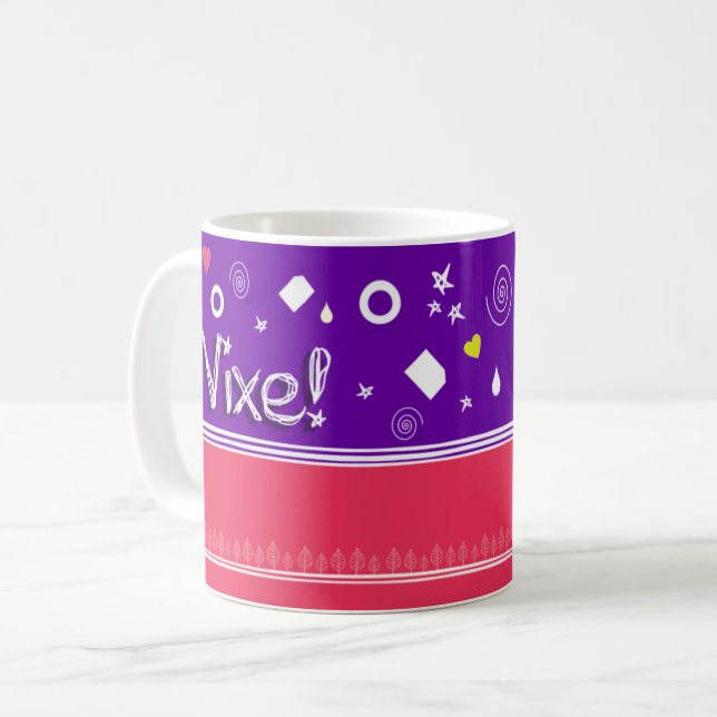 Taza De Café Vixe!!! Coleção Falada (Anverso izquierdo)