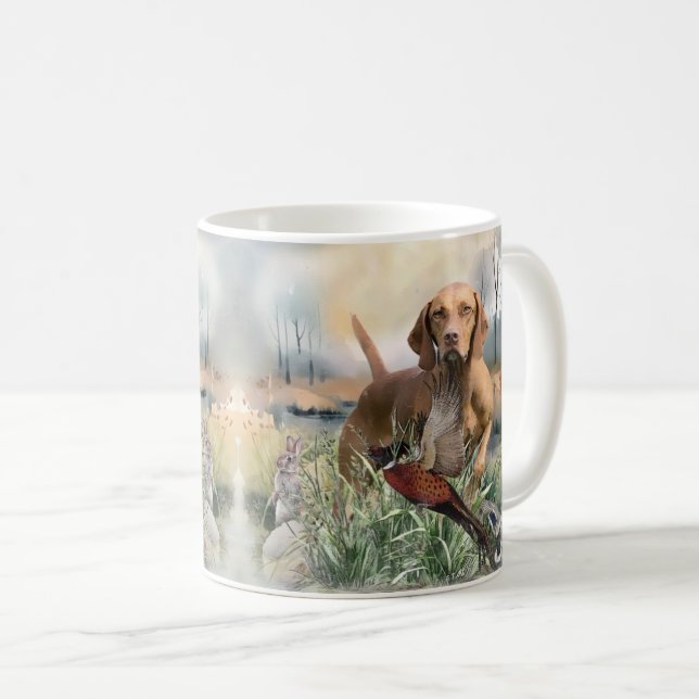 Taza De Café Vizsla, Arte (Anverso derecho)