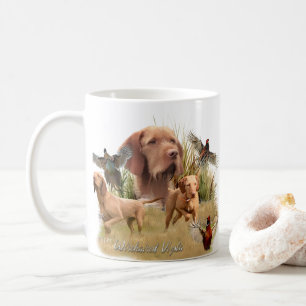 Taza De Café Vizsla de cabello alámbrico húngaro