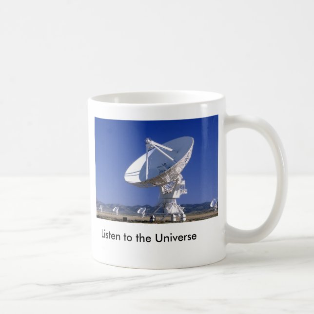 Taza De Café VLA escuchan el universo (Derecha)