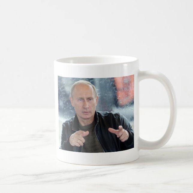 Taza De Café Vladimir Putin (Derecha)