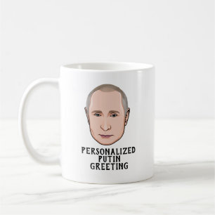 TAZA DE CAFÉ VLADIMIR PUTIN PERSONALIZADO