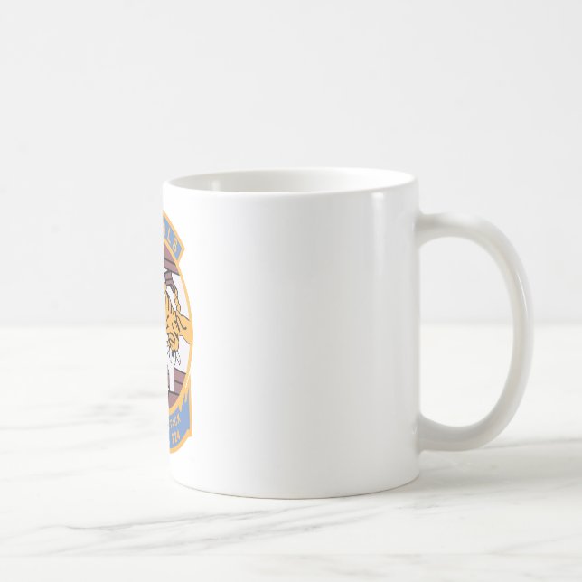 Taza De Café VMA-224 que lucha Bengals (Derecha)