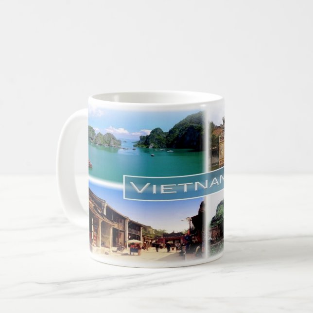 Taza De Café VN Vietnam - (Anverso izquierdo)