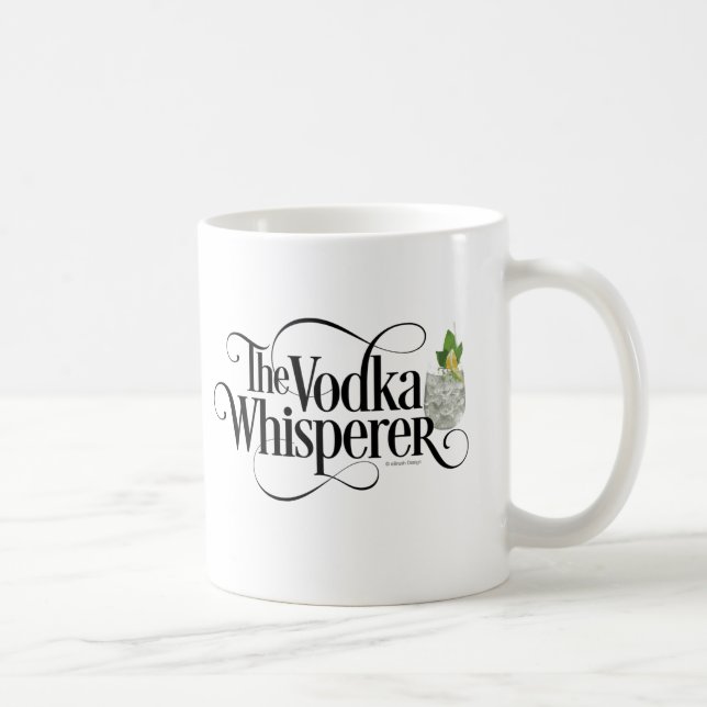 Taza De Café Vodka Whisperer Coffee Mug (Derecha)