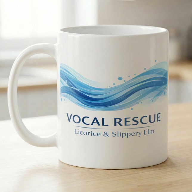 Taza De Café Voice Day Ritual Wave Licorice & Slippery Elm Tea (Subido por el creador)