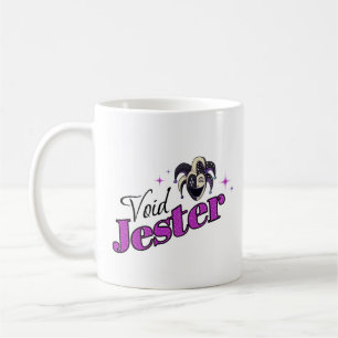 Taza De Café Void Jester Club – Bufón del Caos Sonriente