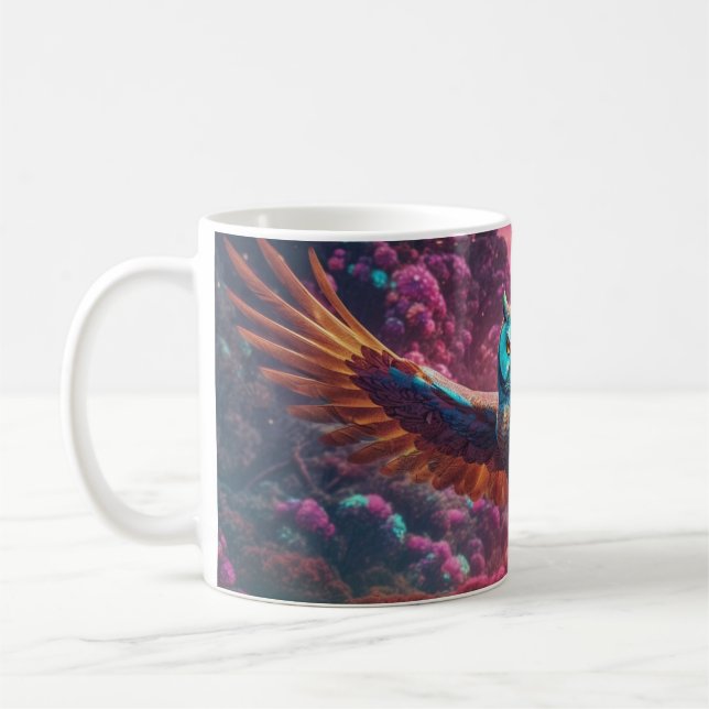 Taza De Café Volador de trippy (Izquierda)