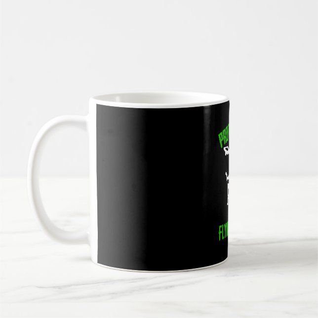 Taza De Café Volando Halloween (Izquierda)