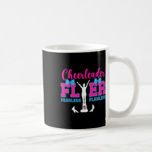 Taza De Café Volante de animadora intrépida impecable volante d