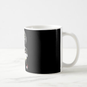 Taza De Café Volante de bádminton bailando 