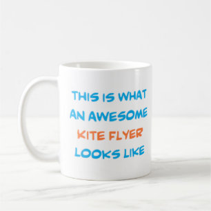 Taza De Café volante de cometas, impresionante