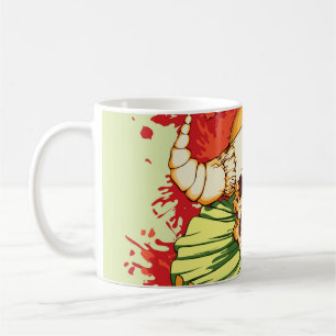 Taza De Café Volante de Halloween: tema diabólico del payaso