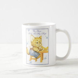 Taza De Café Volar alto - buena suerte