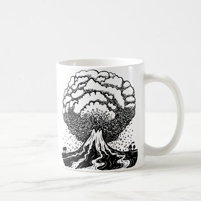 Taza De Café Volcán (Derecha)