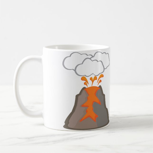 Taza De Café Volcán (Izquierda)