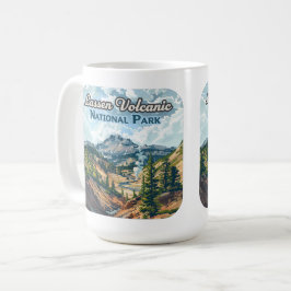 Taza De Café Volcán de California en el Parque Nacional Volcáni