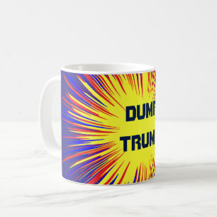 Taza De Café Volcar Trump en la trampa política