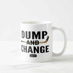 Taza De Café Volcar y cambiar el hockey